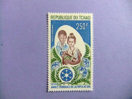 55 REPUBLIQUE TCHAD - CHAD 1974 / AÑO MUNDIAL De La POBLACIÓN / YVERT PA 151 MNH - Chad (1960-...)