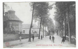 CPA ANIMEE LESMONT, ANIMATION SUR LA ROUTE DE PINEY, PUB " DUBONNET ", AUBE 10 - Autres & Non Classés