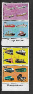 INDONESIE 1997 TRANSPORTS-BATEAUX-AVIONS CARS-TRAINS YVERT N°1533/36 NEUF MNH** - Andere & Zonder Classificatie