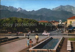 72483040 Forte Dei Marmi Lungomare E Alpi Apuane Promenade Wasserspiele Alpen It - Other & Unclassified