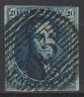 Belgique - N°4 - Obl. Centrée P?5 - 1849-1850 Medallions (3/5)