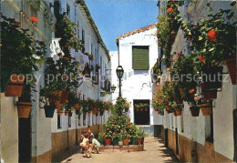 72482987 Costa Del Sol Calle Tipica Typische Strasse Blumenschmuck Spanien - Sonstige & Ohne Zuordnung