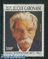 Gabon 1993 500F Stamp Out Of Set, Mint NH, Health - History - Performance Art - Ungebraucht