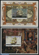 Grenada 1996 Ships 2 S/s, Mint NH, Transport - Ships And Boats - Bateaux