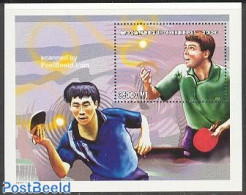 Mozambique 2000 Table Tennis S/s, Mint NH, Sport - Table Tennis - Tafeltennis