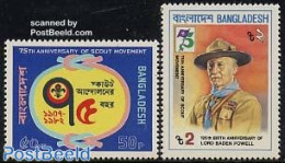 Bangladesh 1982 Lord Baden Powell 2v, Mint NH, Sport - Scouting - Bangladesh