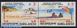 Bangladesh 1984 Banglapex 2v [:], Mint NH, Various - Philately - Tourism - Bangladesch