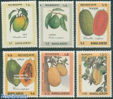 Bangladesh 1990 Fruits 6v, Mint NH, Nature - Fruit - Frutta