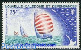 New Caledonia 1967 Whangarei-Noumea Regatta 1v, Mint NH, Sport - Sailing - Sport (other And Mixed) - Neufs