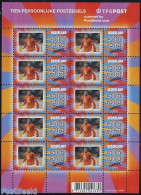 Netherlands 2004 Personal Stamp M/s, Mint NH, Sport - Football - Ongebruikt