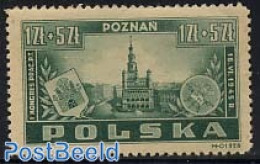 Poland 1945 Postal Congress 1v, Mint NH, History - Coat Of Arms - Post - Unused Stamps
