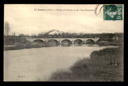 18 - LUNERY - TRAIN SUR  LE VIADUC DU CHEMIN DE FER - Andere & Zonder Classificatie