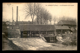 18 - AUBIGNY - LE DEVERSOIR ET LE LAVOIR - Aubigny Sur Nere