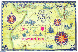 Seychelles 1971 Maps S/s, Mint NH, Various - Maps - Geography