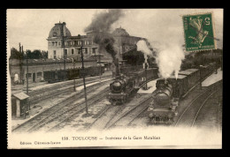 31 - TOULOUSE - TRAINS EN GARE DE CHEMIN DE FER DE MATABIAU - Toulouse