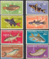 Thailand 1968 Fish 8v, Mint NH, Nature - Fish - Peces