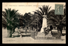 83 - BANDOL - ALLEES DES PALMIERS - MONUMENT - Bandol