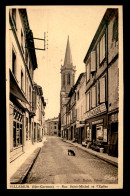 31 - VILLEMUR - RUE ST-MICHEL ET L'EGLISE - Sonstige & Ohne Zuordnung