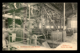 71 - MONTCEAU-LES-MINES - ATELIER DE TRIAGE - CRIBLE N°1 - MINE - Montceau Les Mines