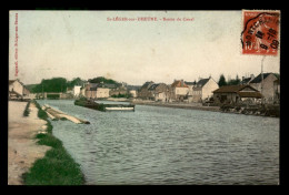 71 - ST-LEGER-SUR-DHEUNE - BASSIN DU CANAL - PENICHE - Autres & Non Classés