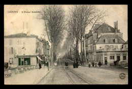 17 - SAINTES - L'AVENUE GAMBETTA - IMPRIMERIE CHASSERIAUD - Saintes