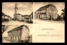 68 - HEITEREN - EGLISE - RESTAURANT ET PICERIE A. DAHINDEN - ECOLE DES FILLES - Autres & Non Classés