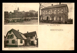 68 - OERENZEN - EGLISE - MAIRIE JAC. REYMANN - POSTE JOS. HEBDING - Sonstige & Ohne Zuordnung