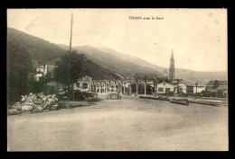 68 - THANN - VUE GENERALE ET LA GARE DE CHEMIN DE FER - Thann