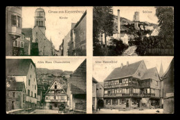 68 - KAYSERSBERG - KIRCHE - SCHLOSS - ALTES HAUS OHNENSTETTEN - ALTES HAUS-BRIEF - Kaysersberg