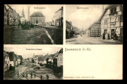 68 - DANNEMARIE - DAMMERKIRCH - RATHAUSPLATZ - BASLERSTRASSE - SENNHEIMERSTRASSE - Dannemarie