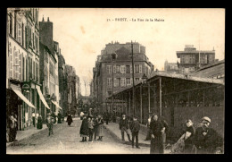 29 - BREST - LA RUE DE LA MAIRIE - Brest