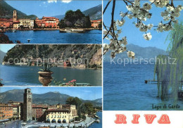 72482656 Riva Del Garda Teilansichten Marktplatz Seepanorama Riva Del Garda - Other & Unclassified