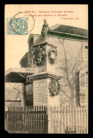 21 - GENLIS - MONUMENT A LA MEMOIRE DES VOLONTAIRES DE MARSEILLE - GUERRE DE 1870 - Sonstige & Ohne Zuordnung