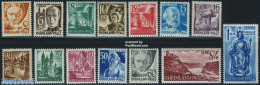 Germany, French Zone 1948 Rheinland-Pfalz, Definitives 14v, Unused (hinged), Nature - Performance Art - Wine & Winery .. - Wines & Alcohols