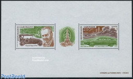 Gabon 1978 Andre Citroen S/s, Mint NH, Transport - Automobiles - Ungebraucht