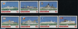 Grenada 1976 Ships 7v, Mint NH, Transport - Ships And Boats - Barcos