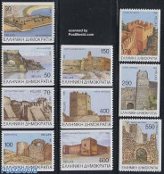 Greece 1998 Definitives 10v Coil |:|, Mint NH, Art - Castles & Fortifications - Neufs