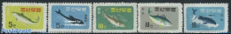 Korea, North 1961 Fish & Sea Mammals 5v, Mint NH, Nature - Fish - Sea Mammals - Fische