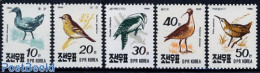 Korea, North 1990 Birds 5v, Mint NH, Nature - Birds - Korea (Noord)