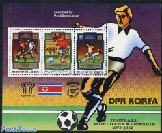 Korea, North 1980 World Cup Football S/s, Mint NH, Sport - Football - Korea, North