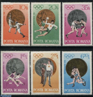 Romania 1972 Olympic Winners 6v, Mint NH, Sport - Athletics - Boxing - Fencing - Handball - Olympic Games - Shooting S.. - Neufs