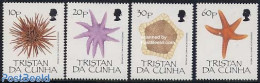 Tristan Da Cunha 1990 Starfish 4v, Mint NH, Nature - Shells & Crustaceans - Vie Marine