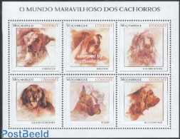 Mozambique 2002 Dogs 6v M/s /Labrador, Mint NH, Nature - Dogs - Mosambik