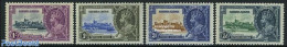 Sierra Leone 1935 Silver Jubilee 4v, Unused (hinged), History - Kings & Queens (Royalty) - Art - Castles & Fortificati.. - Königshäuser, Adel