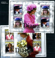 Grenada 2010 Princess Diana 8v (2 M/s), Mint NH, History - Charles & Diana - Kings & Queens (Royalty) - Familias Reales