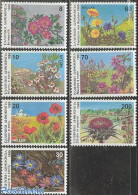 Greece 1989 Flowers 7v, Mint NH, Nature - Flowers & Plants - Unused Stamps