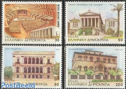 Greece 1993 Buildings In Athens 4v, Mint NH, Art - Architects - Ungebraucht