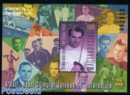 Hungary 2010 Olympic Legends S/s, Mint NH, Sport - Transport - Fencing - Olympic Games - Ships And Boats - Nuovi