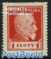 Poland 1924 S. Wocjciechowski 1v, Unused (hinged), History - Politicians - Nuevos