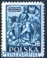 Poland 1945 Grunwald Battle 1v, Mint NH, History - History - Knights - Unused Stamps